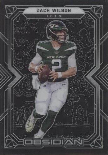 2022 Panini Obsidian Zach Wilson #87