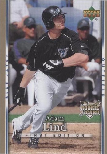 2007 Upper Deck First Edition - Adam Lind #48