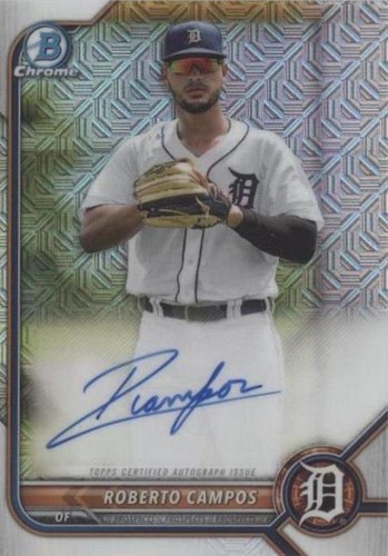 2022 Bowman - Roberto Campos #BMA-RC