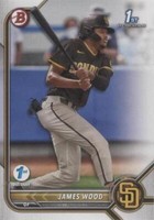 2022 Bowman 1st Edition - James Wood #BPPF-108