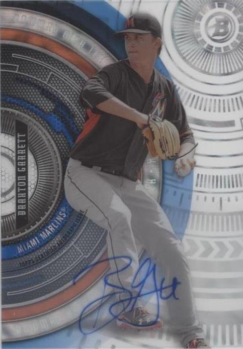 2017 Bowman High Tek - Braxton Garrett #BHT-BG