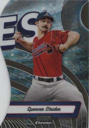 2024 Topps Stadium Club - Spencer Strider #TRI-12