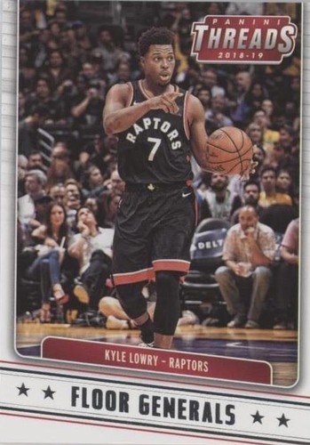 2018-19 Panini Threads - Kyle Lowry #8