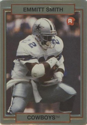 NFL COWBOYS EMMITT SMITH ルーキーカード Emmitt Smith Dallas Cowboys 1990 Fleer Update #U40 Graded