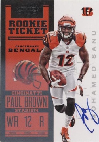 2012 Panini Contenders Mohamed Sanu #216