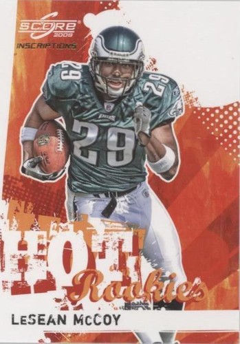 2009 Score Inscriptions LeSean McCoy #17