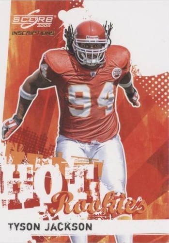 2009 Score Inscriptions Tyson Jackson #30