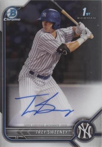 2022 Bowman - Trey Sweeney #CPA-TS