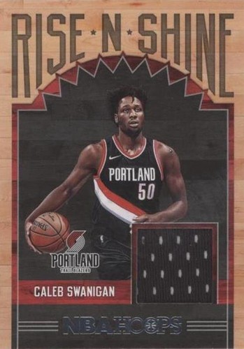 2017-18 Panini NBA Hoops - Caleb Swanigan #RS-CSW