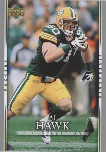 2007 Upper Deck First Edition A.J. Hawk #36