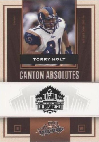2007 Playoff Absolute Memorabilia Torry Holt #CA-20