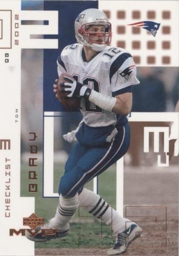 2002 Upper Deck MVP Tom Brady #300