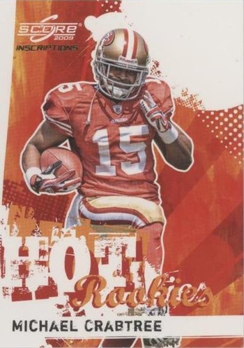 2009 Score Inscriptions Michael Crabtree #20