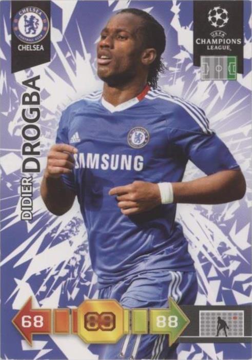 2010-11 Panini Adrenalyn XL UEFA Champions League - Didier Drogba (RC ...