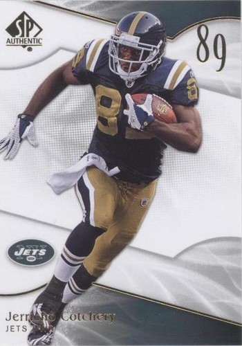 2009 SP Authentic Jerricho Cotchery #27