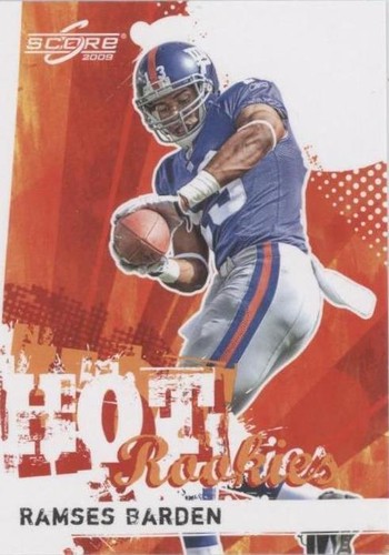 2009 Score Ramses Barden #27