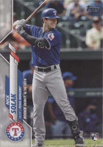 2020 Topps Update Series - Nick Solak #U-149