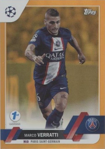 2022-23 Topps UEFA Club Competitions 1st Edition Soccer Trading Cards