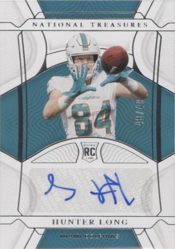 2021 Panini National Treasures Football Rookie Auto Silver 2021 Panini National Treasures Football Rookie Auto Silver