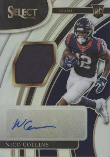 2021 Panini Select Nico Collins #RSM-NCO