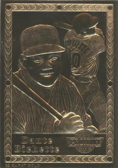 1992-98 ProMint 22K Gold - Dante Bichette #20