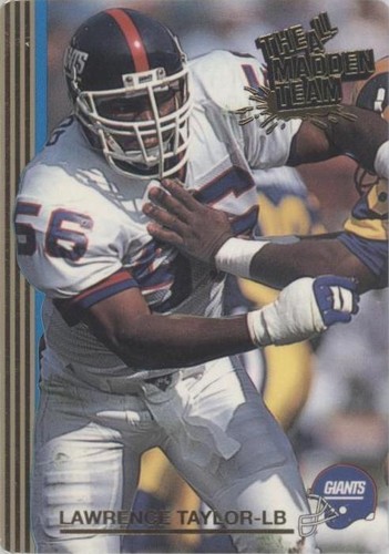 1992 Action Packed The All-Madden Team Lawrence Taylor #18