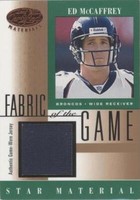 2001 Leaf Certified Materials Ed McCaffrey #FG-82