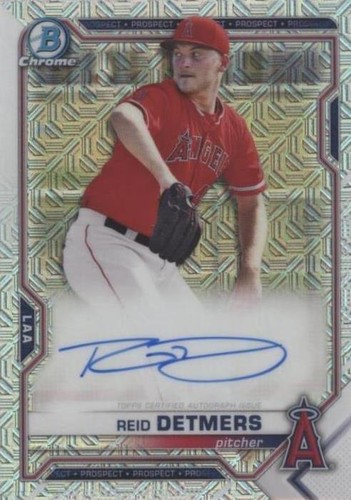 2021 Bowman - Reid Detmers #BMA-RD