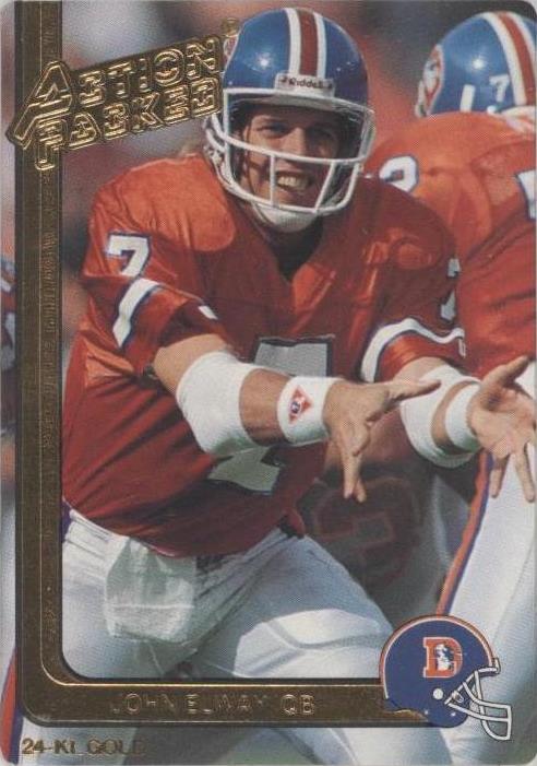 1991 Action Packed John Elway #14G