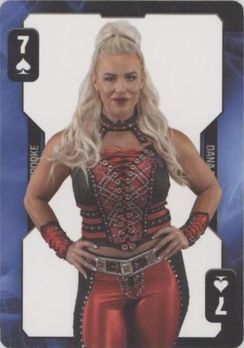 2019 Aquarius WWE Divas Evolution Playing Cards - Dana Brooke #7S