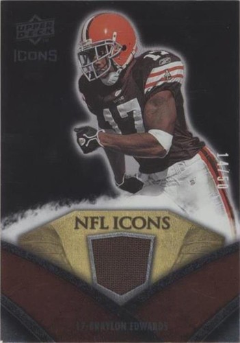 2008 Upper Deck Icons Braylon Edwards #NFL50