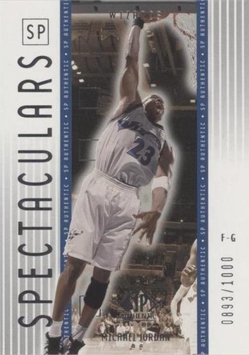 2001-02 SP Authentic - Michael Jordan #165
