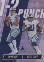 2018 Panini Absolute Dak Prescott Ezekiel Elliott #OTP-DE