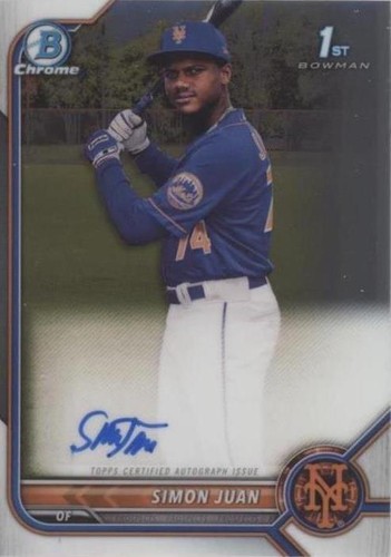 2022 Bowman Chrome - Simon Juan #CPA-SJ
