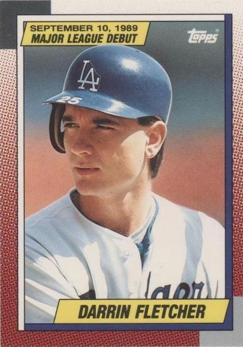 1989-90 Topps debut en Grandes Ligas 1989 - Darrin Fletcher #38