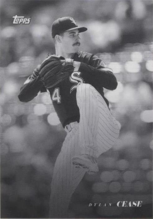 2022 Topps Black & White - Dylan Cease #17