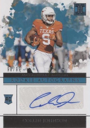 2020 Panini Impeccable Collin Johnson #170