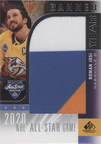 2020-21 Upper Deck SP Game Used - Roman Josi #AS20-RJ