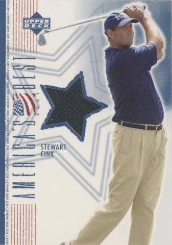 2002 Upper Deck - Stewart Cink #SC-AB