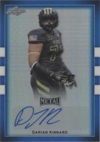2018 Leaf Metal U.S. Army All-American Bowl Darian Kinnard #BA-DK1
