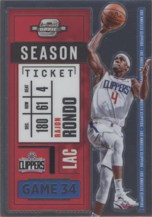 2020-21 Panini Contenders Optic - Rajon Rondo #57