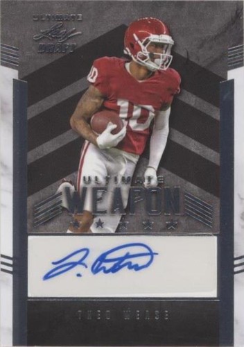2022 Leaf Ultimate Draft Theo Wease #UW-TW1