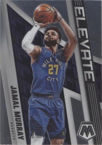 2021-22 Panini Select Jamal Murray Numbers Red Prizm #8