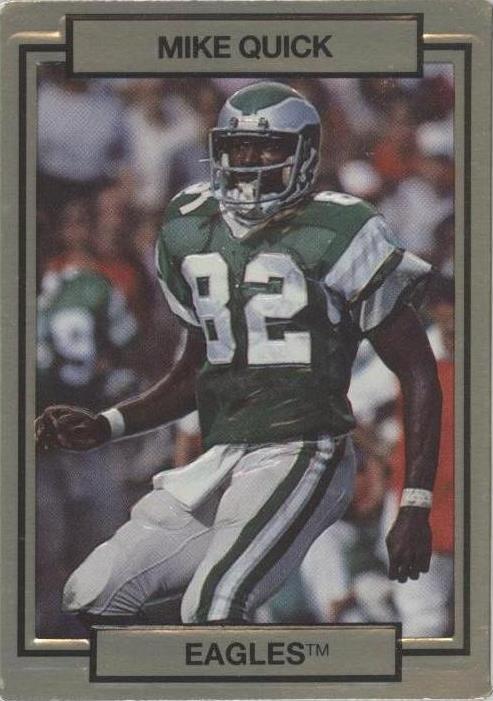 1990 Action Packed Mike Quick #208