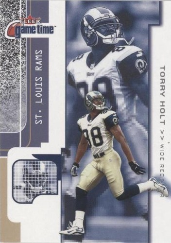 2001 Fleer Game Time Torry Holt #21