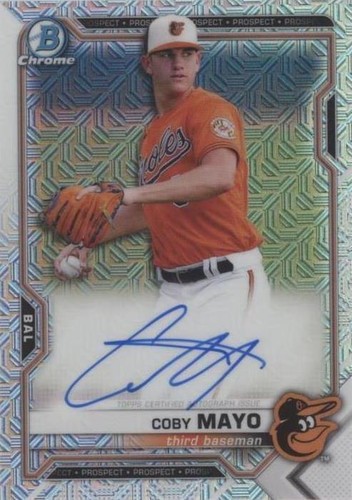 2021 Bowman - Coby Mayo #BMA-CM