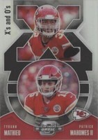 2020 Panini Contenders Optic Patrick Mahomes II Tyrann Mathieu #XO15