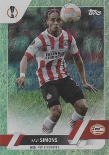 2022-23 Topps Jade Edition UEFA Club Competitions Xavi Simons #60