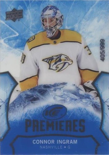 2021-22 Upper Deck Ice - Connor Ingram #139