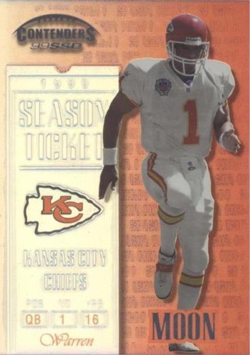 1999 Playoff Contenders SSD Warren Moon #131